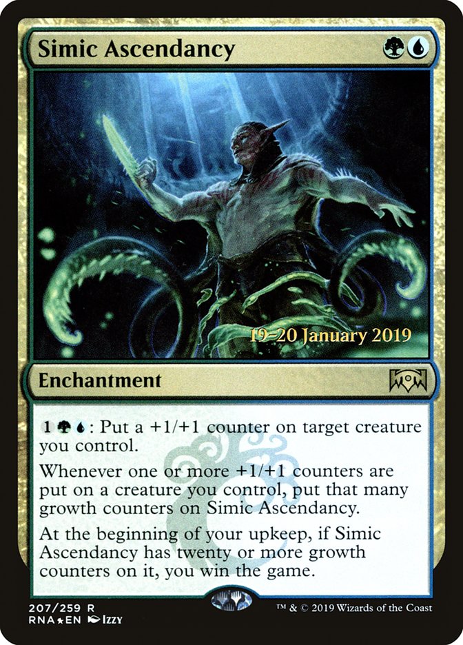 Simic Ascendancy [Ravnica Allegiance Prerelease Promos] | Cracking-Singles