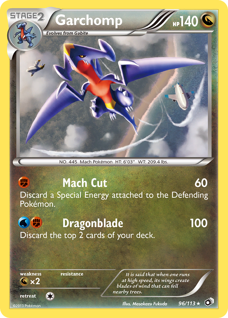 Garchomp (96/113) [Black & White: Legendary Treasures] | Cracking-Singles