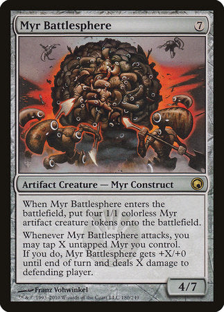 Myr Battlesphere [Scars of Mirrodin] | Cracking-Singles