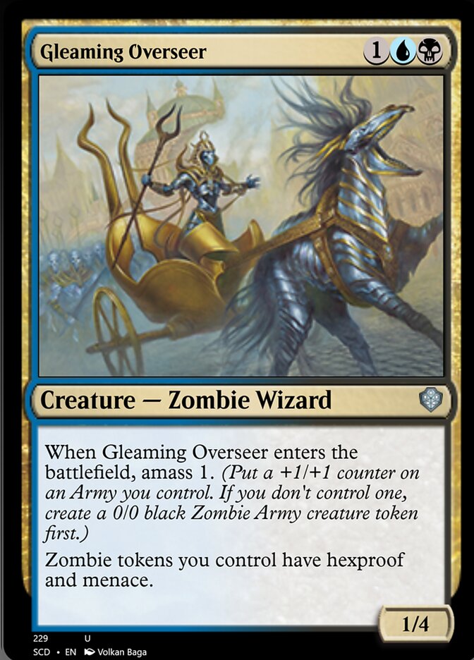 Gleaming Overseer [Starter Commander Decks] | Cracking-Singles