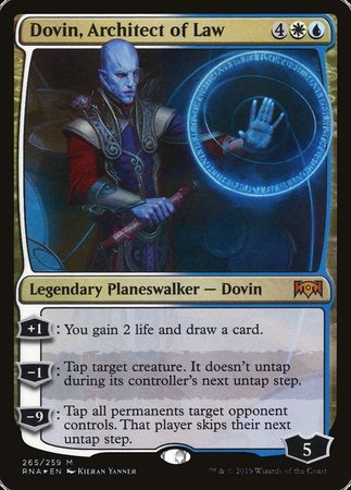 Dovin, Architect of Law [Ravnica Allegiance] | Cracking-Singles