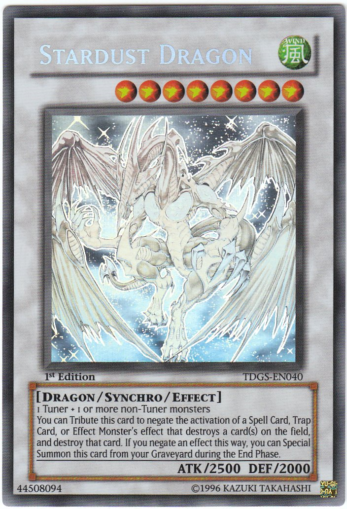 Stardust Dragon (Ghost) [TDGS-EN040] Ghost Rare | Cracking-Singles