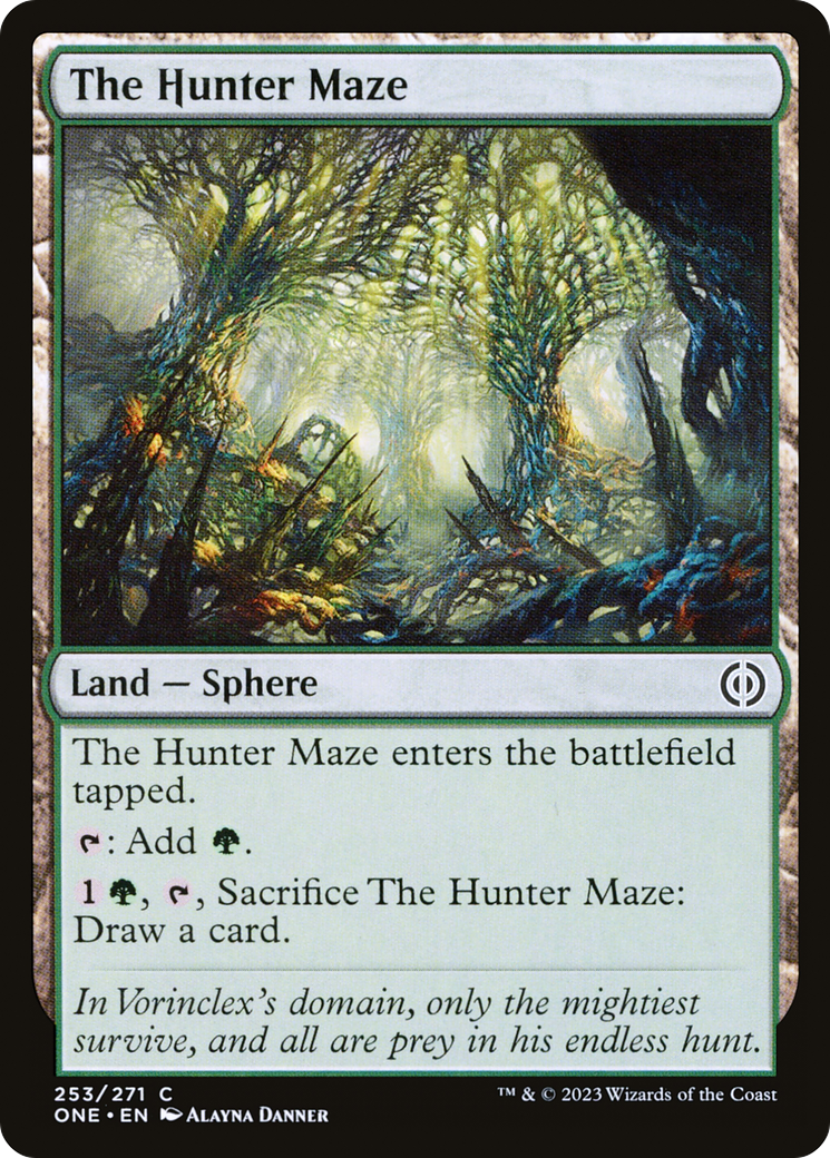 The Hunter Maze [Phyrexia: All Will Be One] | Cracking-Singles