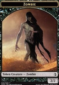 Zombie // Trueheart Duelist Token [Amonkhet Tokens] | Cracking-Singles