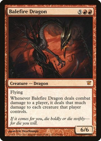 Balefire Dragon [Innistrad] | Cracking-Singles