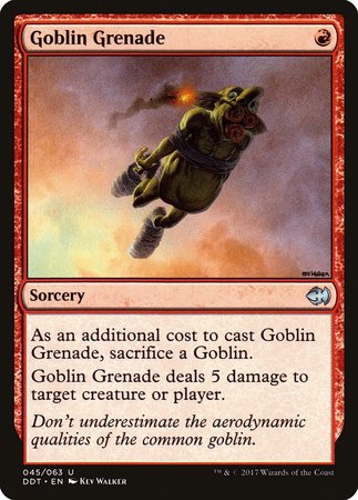 Goblin Grenade [Duel Decks: Merfolk vs. Goblins] | Cracking-Singles