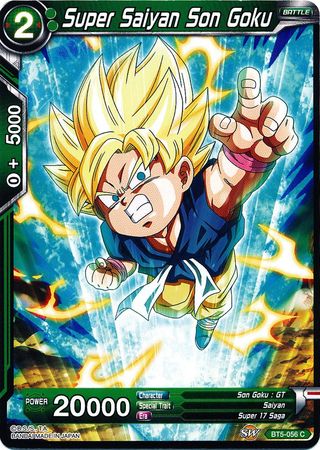 Super Saiyan Son Goku (Green) (BT5-056) [Miraculous Revival] | Cracking-Singles