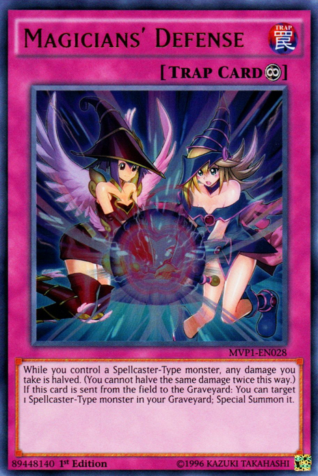 Magicians' Defense [MVP1-EN028] Ultra Rare | Cracking-Singles