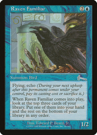 Raven Familiar [Urza's Legacy] | Cracking-Singles