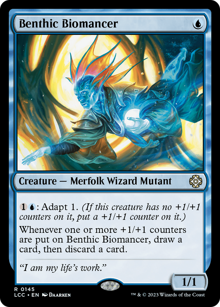 Benthic Biomancer [The Lost Caverns of Ixalan Commander] | Cracking-Singles