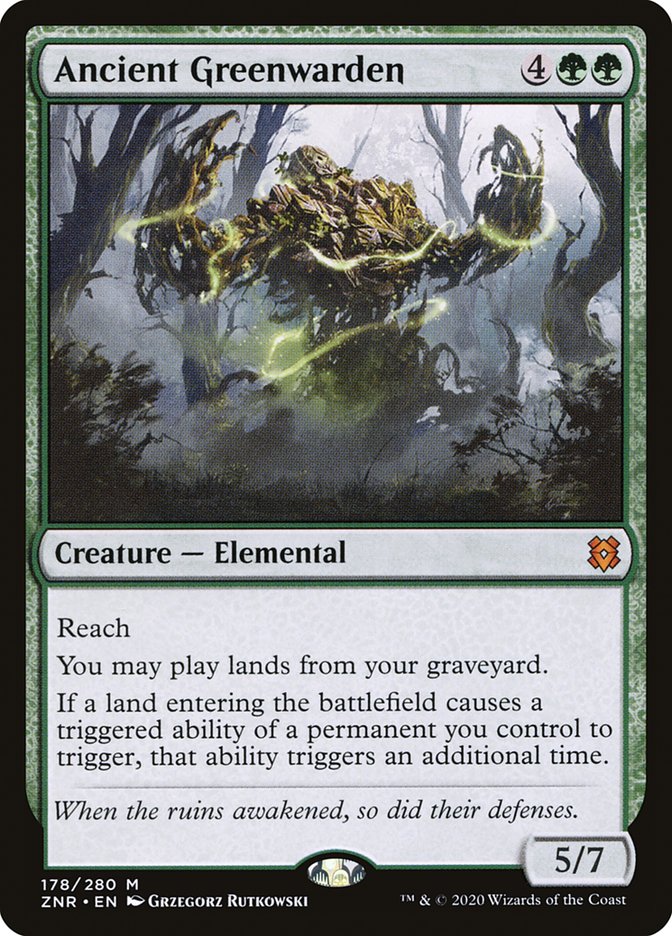 Ancient Greenwarden [Zendikar Rising] | Cracking-Singles