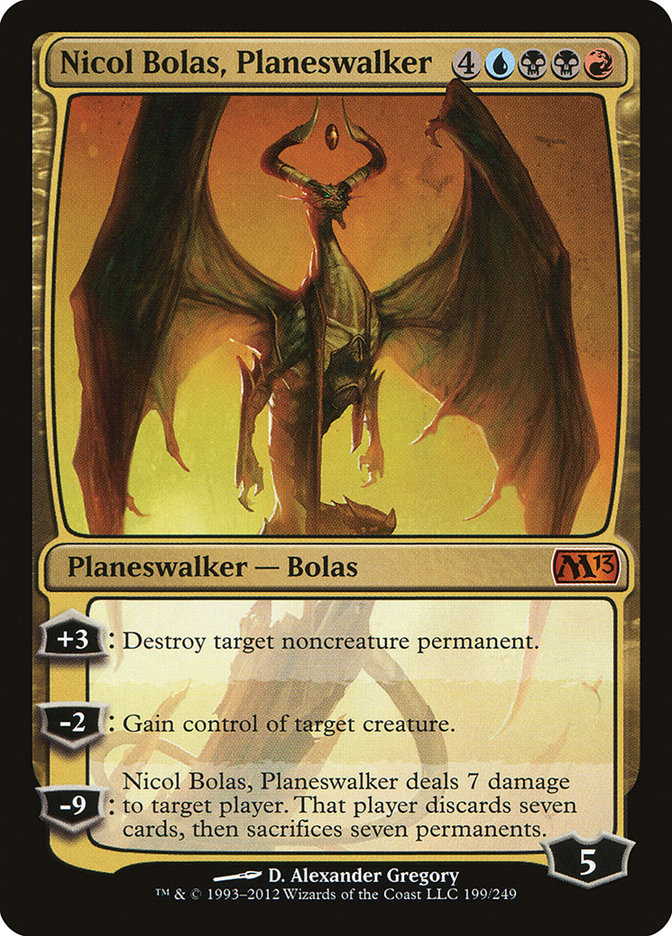 Nicol Bolas, Planeswalker [Magic 2013] | Cracking-Singles