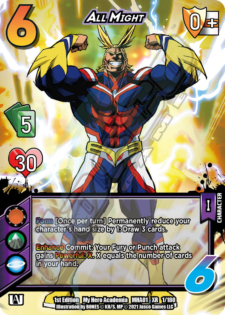 All Might [Series 1 XR] | Cracking-Singles