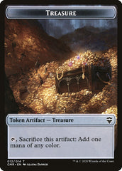 Treasure // Zombie Token [Commander Legends Tokens] | Cracking-Singles