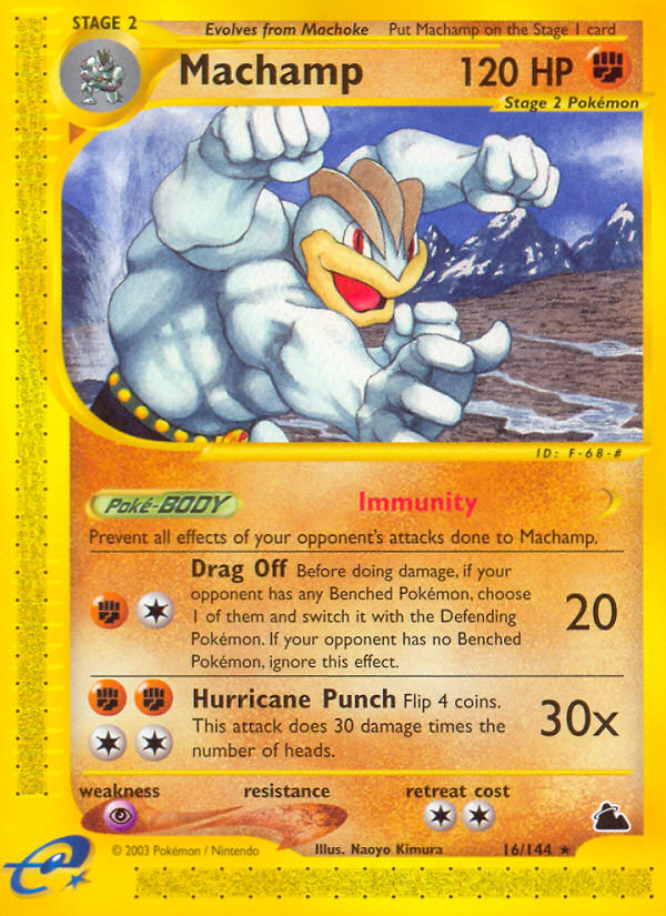 Machamp (16/144) [Skyridge] | Cracking-Singles