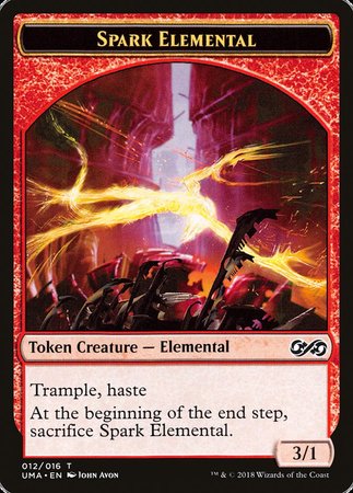 Spark Elemental Token [Ultimate Masters Tokens] | Cracking-Singles