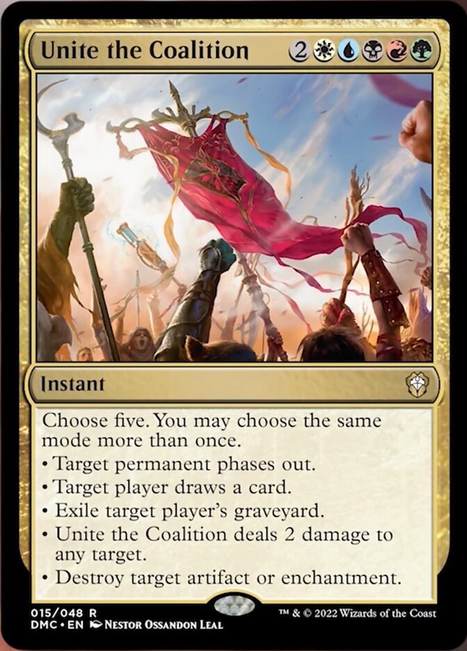 Unite the Coalition [Dominaria United Commander] | Cracking-Singles