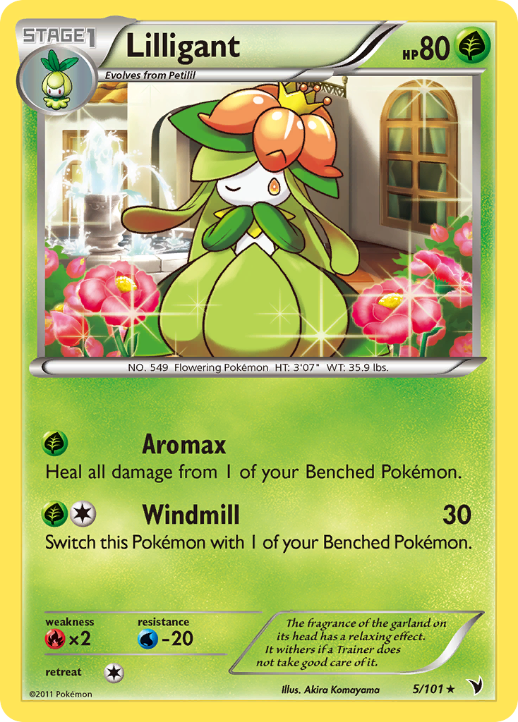 Lilligant (5/101) [Black & White: Noble Victories] | Cracking-Singles