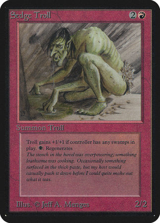 Sedge Troll [Limited Edition Alpha] | Cracking-Singles