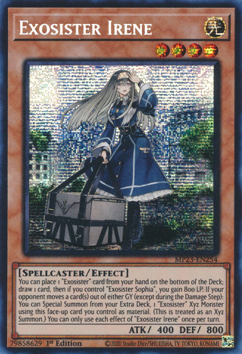 Exosister Irene [MP23-EN254] Prismatic Secret Rare | Cracking-Singles