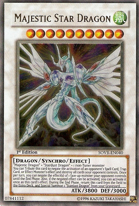 Majestic Star Dragon [SOVR-EN040] Ultra Rare | Cracking-Singles