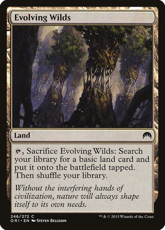 Evolving Wilds [Magic Origins] | Cracking-Singles