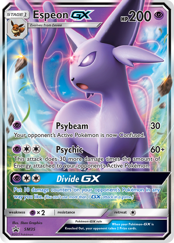 Espeon GX (SM35) [Sun & Moon: Black Star Promos] | Cracking-Singles