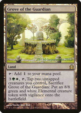 Grove of the Guardian [Return to Ravnica Promos] | Cracking-Singles