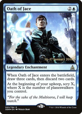 Oath of Jace [Oath of the Gatewatch Promos] | Cracking-Singles