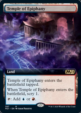 Temple of Epiphany (Extended Art) [Core Set 2021] | Cracking-Singles