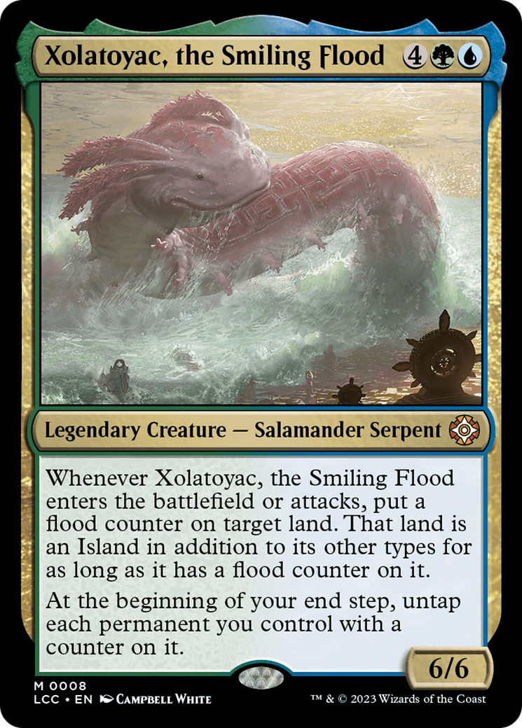 Xolatoyac, the Smiling Flood [The Lost Caverns of Ixalan Commander] | Cracking-Singles