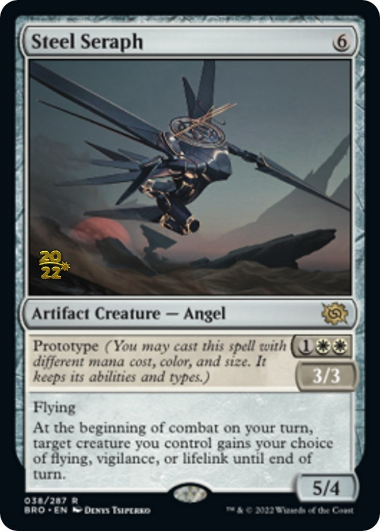 Steel Seraph [The Brothers' War: Prerelease Promos] | Cracking-Singles