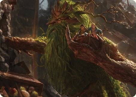 Treebeard, Gracious Host Art Card [The Lord of the Rings: Tales of Middle-earth Art Series] | Cracking-Singles