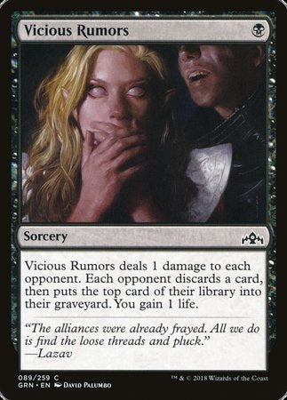 Vicious Rumors [Guilds of Ravnica] | Cracking-Singles