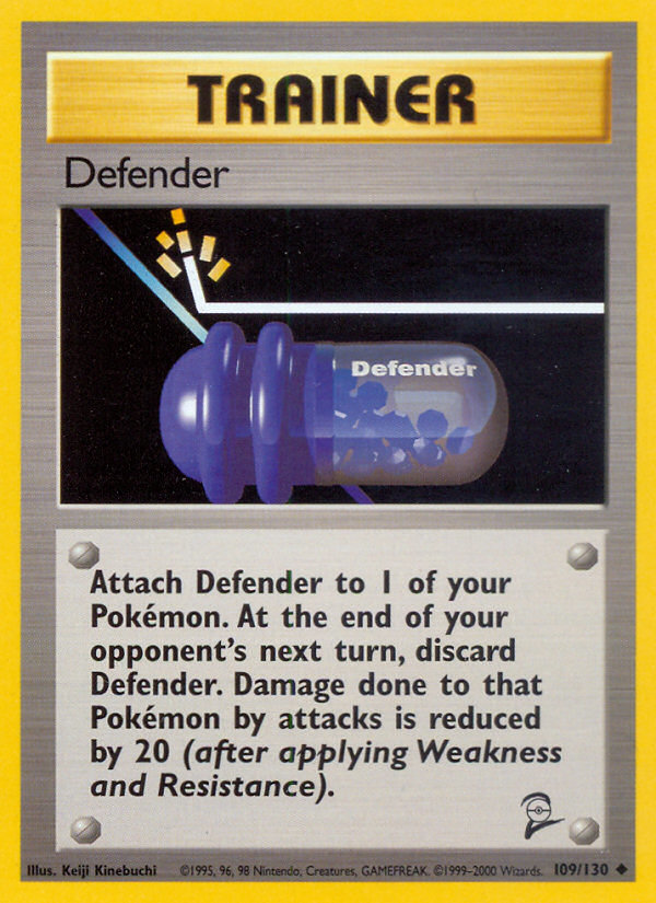 Defender (109/130) [Base Set 2] | Cracking-Singles