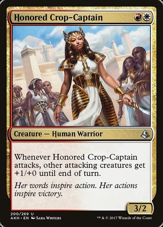 Honored Crop-Captain [Amonkhet] | Cracking-Singles