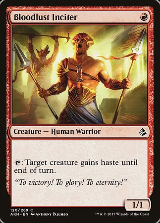 Bloodlust Inciter [Amonkhet] | Cracking-Singles