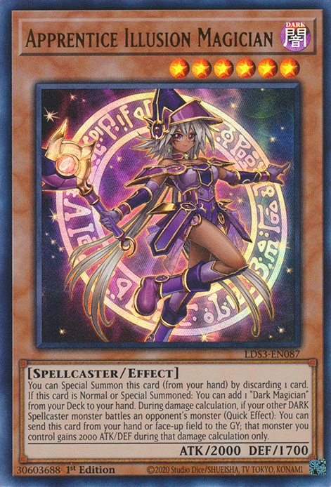 Apprentice Illusion Magician [LDS3-EN087] Ultra Rare | Cracking-Singles