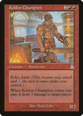 Keldon Champion [Urza's Destiny] | Cracking-Singles