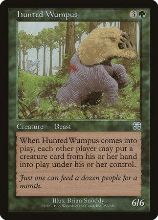 Hunted Wumpus [Mercadian Masques] | Cracking-Singles