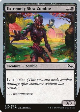 Extremely Slow Zombie (D) [Unstable] | Cracking-Singles