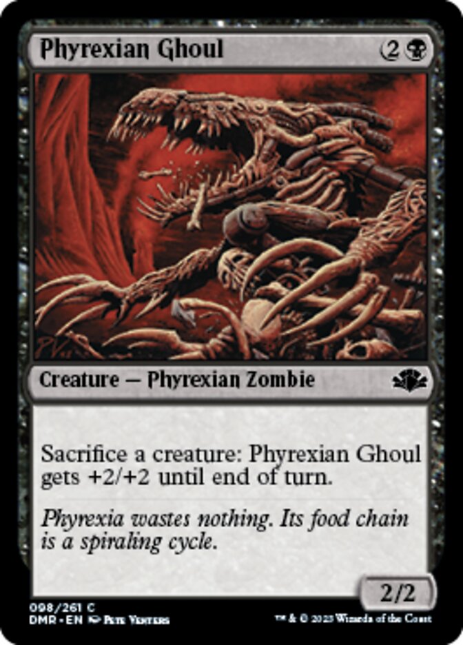 Phyrexian Ghoul [Dominaria Remastered] | Cracking-Singles