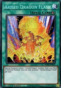 Armed Dragon Flash [BLVO-EN051] Secret Rare | Cracking-Singles