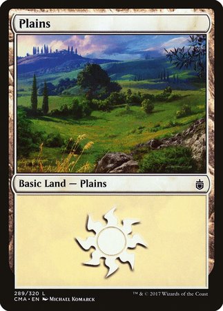 Plains (289) [Commander Anthology] | Cracking-Singles