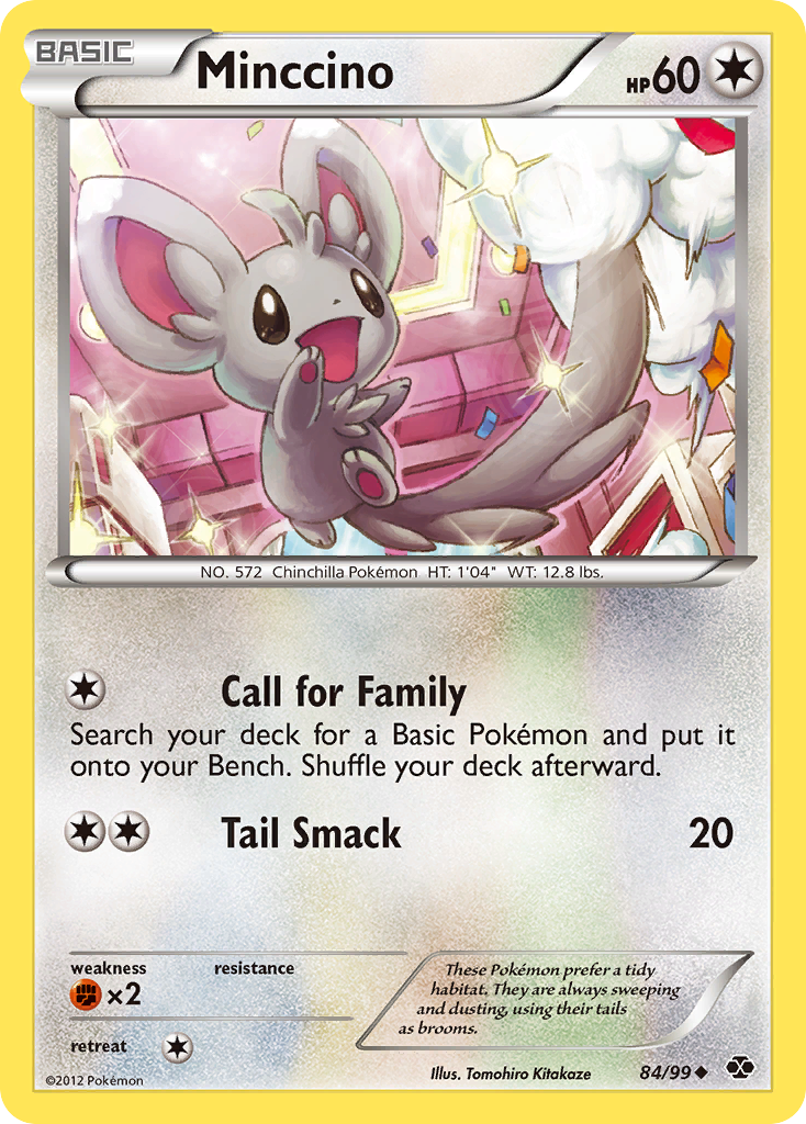 Minccino (84/99) [Black & White: Next Destinies] | Cracking-Singles