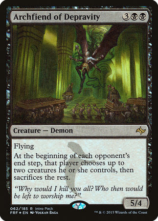 Archfiend of Depravity [Fate Reforged Promos] | Cracking-Singles