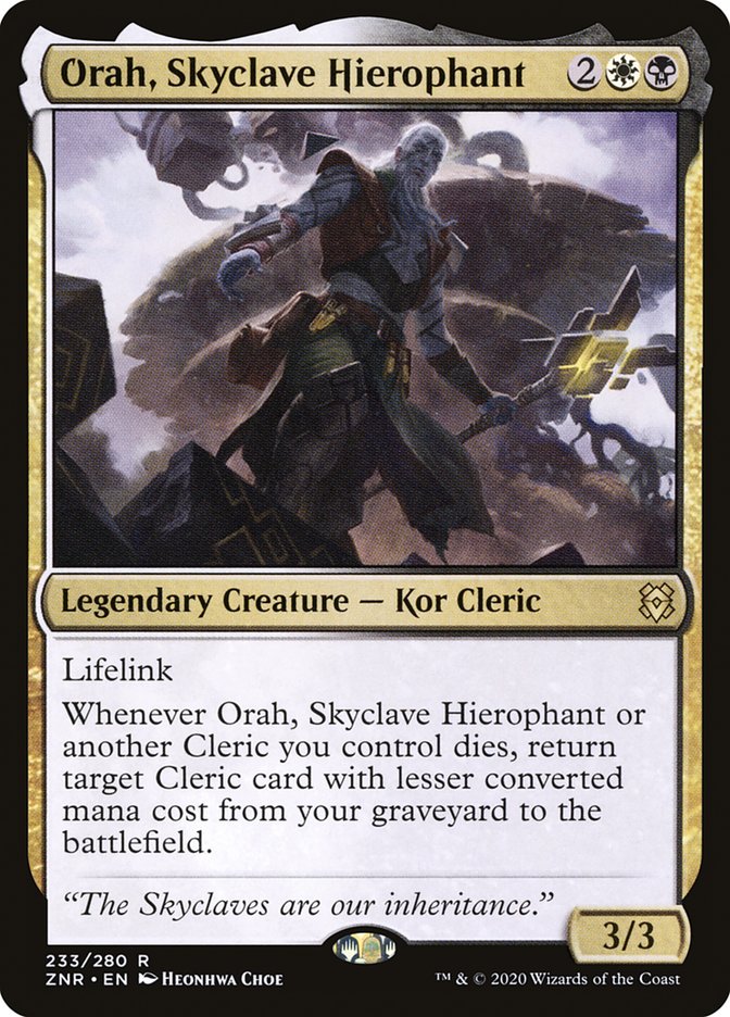 Orah, Skyclave Hierophant [Zendikar Rising] | Cracking-Singles