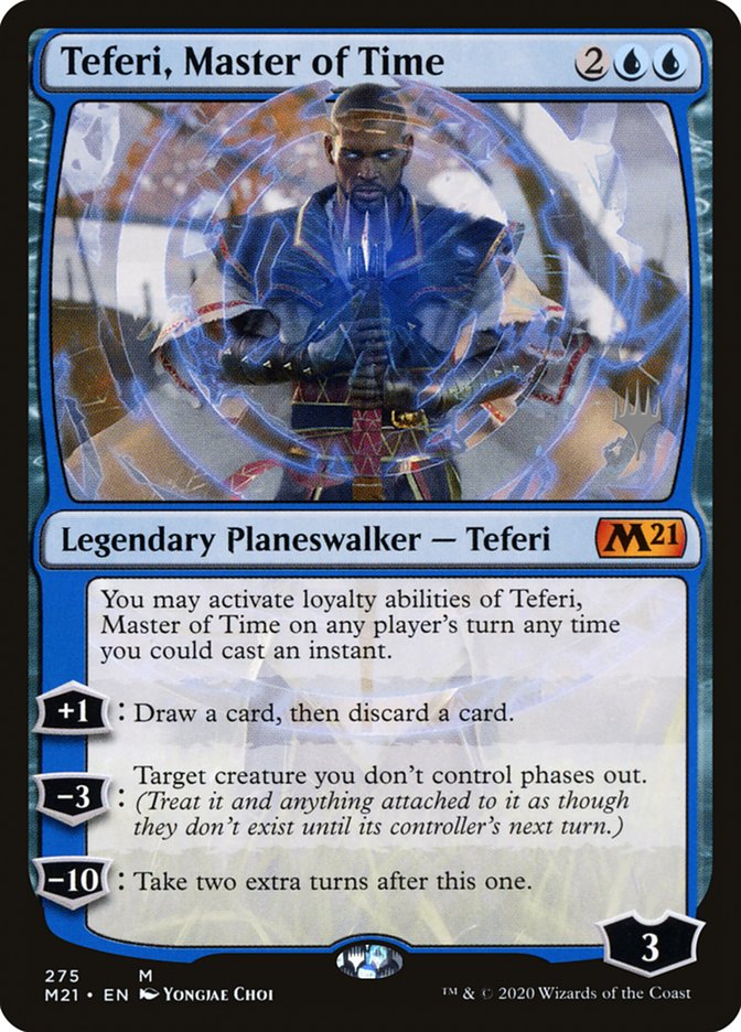 Teferi, Master of Time (Promo Pack) [Core Set 2021 Promos] | Cracking-Singles