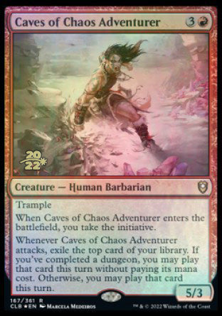 Caves of Chaos Adventurer [Commander Legends: Battle for Baldur's Gate Prerelease Promos] | Cracking-Singles