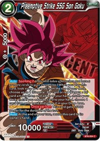 Preemptive Strike SSG Son Goku [BT6-004] | Cracking-Singles